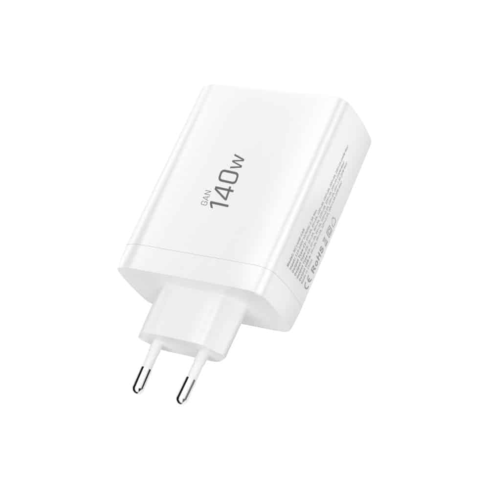 TECH-PROTECT NC140W-GAN ΦΟΡΤΙΣΤΗΣ 4 ΘΥΡΩΝ PD 140W / QC3.0 ΛΕΥΚΟΣ 4