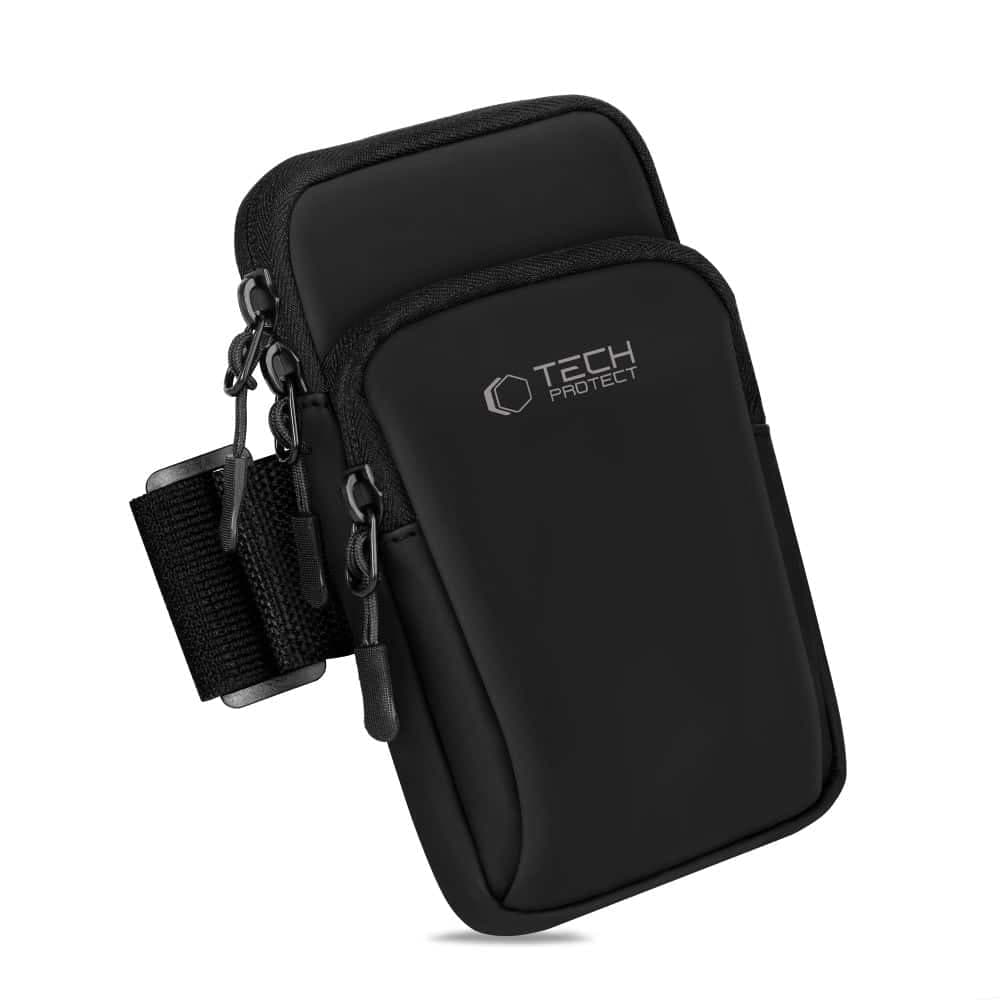 TECH-PROTECT M7 UNIVERSAL SPORT ΤΣΑΝΤΑΚΙ ΜΠΡΑΤΣΟΥ ΜΑΥΡΟ 4