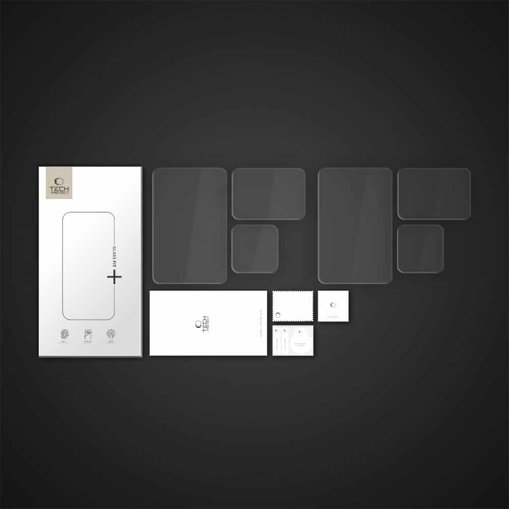 GoPro Hero 13 Tempered Glass Tech-Protect Fit+ Σετ 2 Καμερών Διαφανές 4
