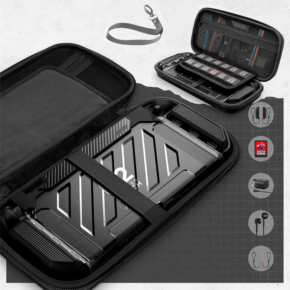 Θήκη μεταφοράς Supcase Plus για Nintendo Switch 2 Μαύρη 4