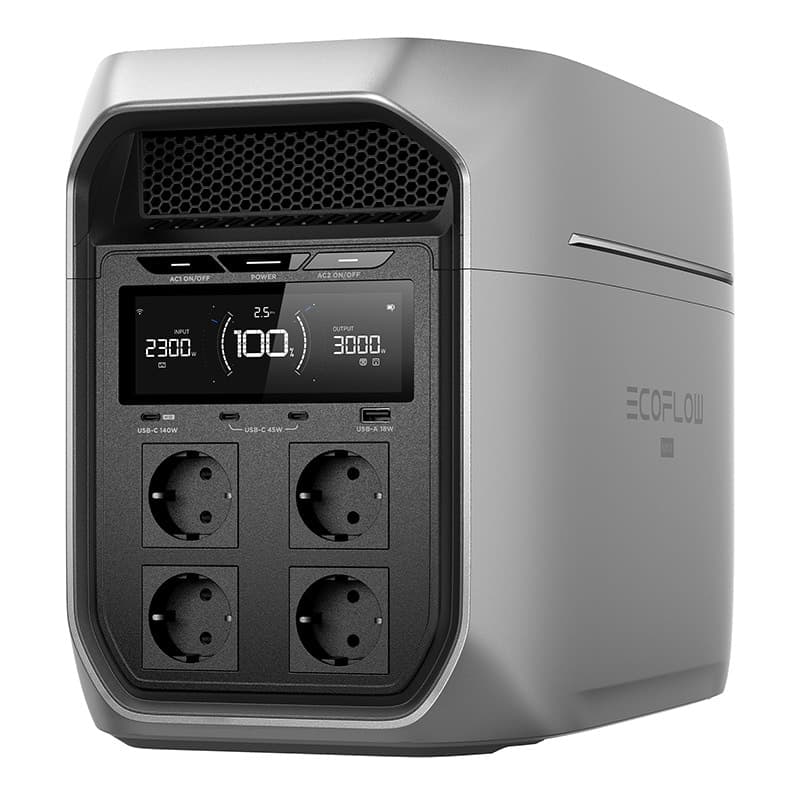 Φορητός σταθμός τροφοδοσίας EcoFlow DELTA 3 Max Plus 2