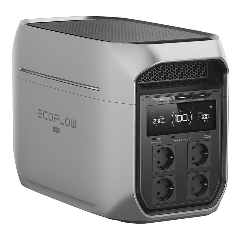 Φορητός σταθμός τροφοδοσίας EcoFlow DELTA 3 Max Plus 3