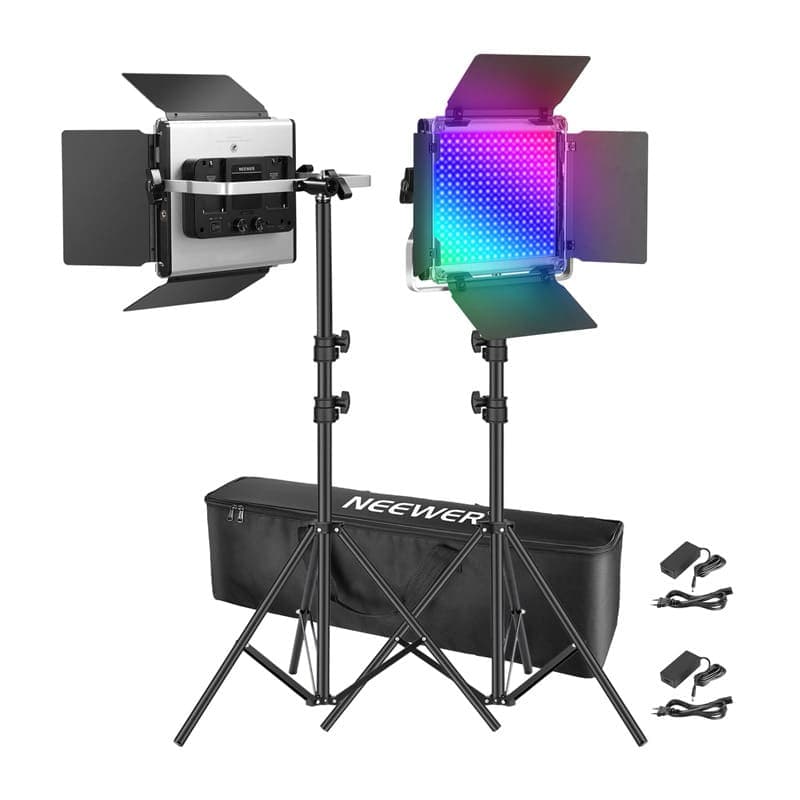 Λάμπα LED Neewer 2 × 660 PRO II RGB 2 × 200CM