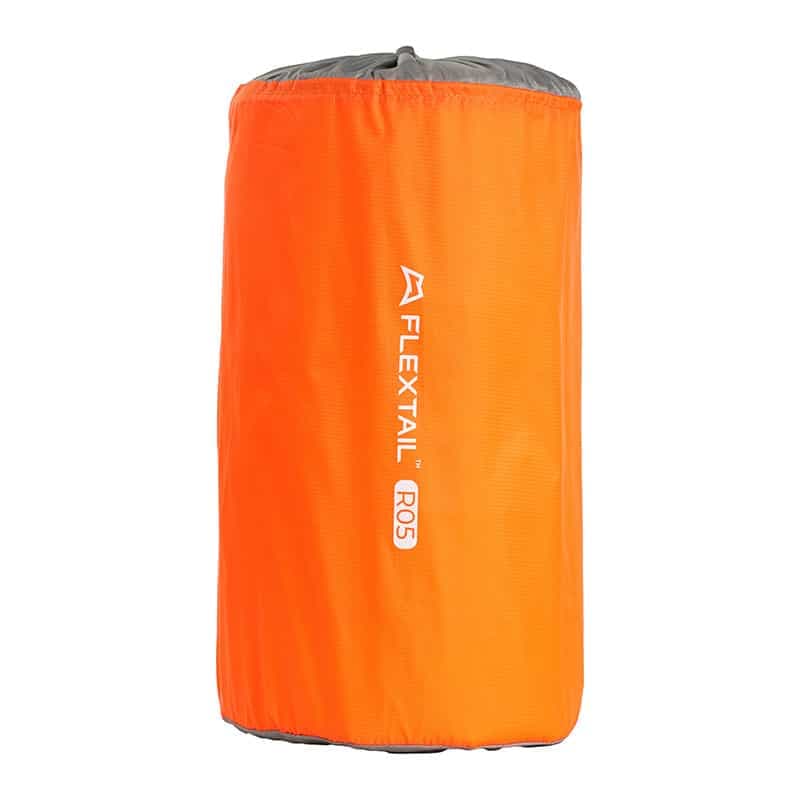 Φουσκωτό στρώμα Flextail Tiny Sleeping Pad R05 AVS Mummy (Πορτοκαλί) 2