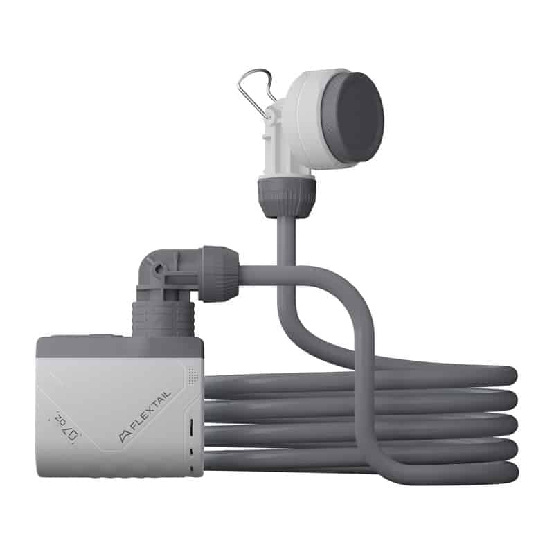 Flextail Tiny Shower Φορητό ντους με αντλία (Λευκό)