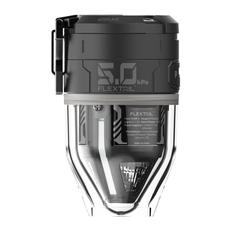 Φορητή τρόμπα Flextail Max Pump 3 (Μαύρη)