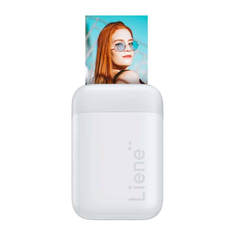 Φορητός εκτυπωτής φωτογραφιών Liene Pearl 2x3" (λευκός) 4