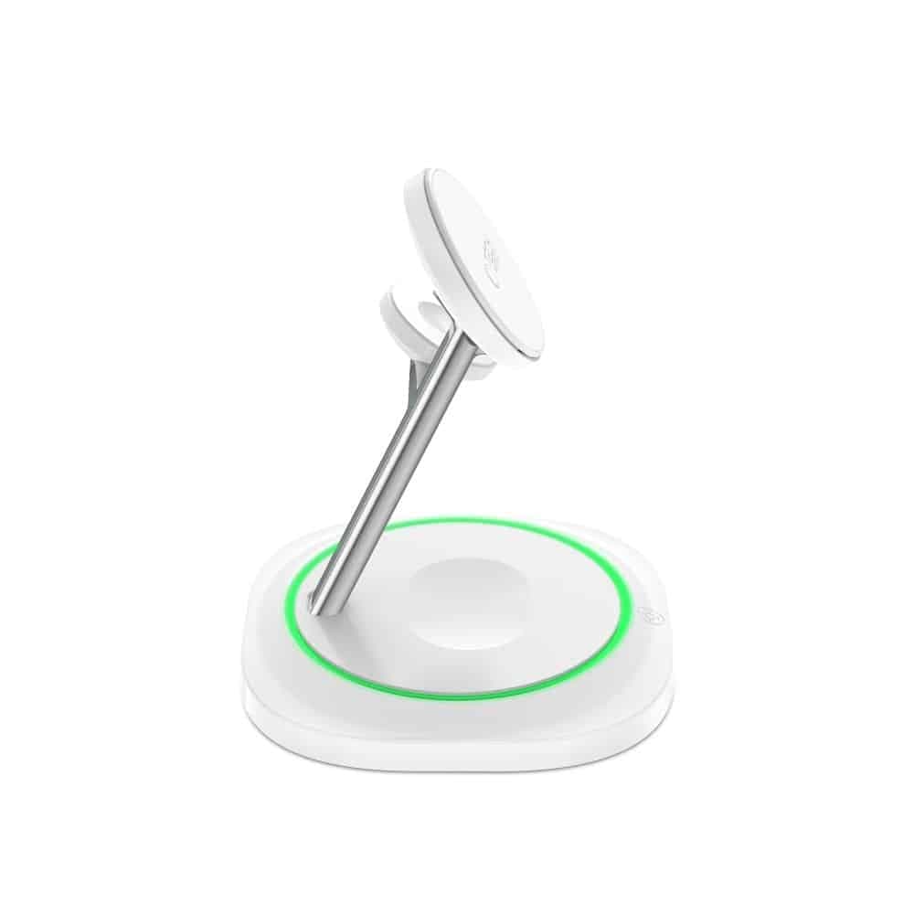 TECH-PROTECT QI15W-A46 3ΣΕ1 ΜΑΓΝΗΤΙΚΟΣ ΑΣΥΡΜΑΤΟΣ ΦΟΡΤΙΣΤΗΣ MAGSAFE ΛΕΥΚΟΣ 5