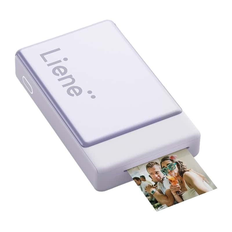 Φορητός εκτυπωτής φωτογραφιών LIENE Pearl N200 Pro 2x3" (Μωβ) 5