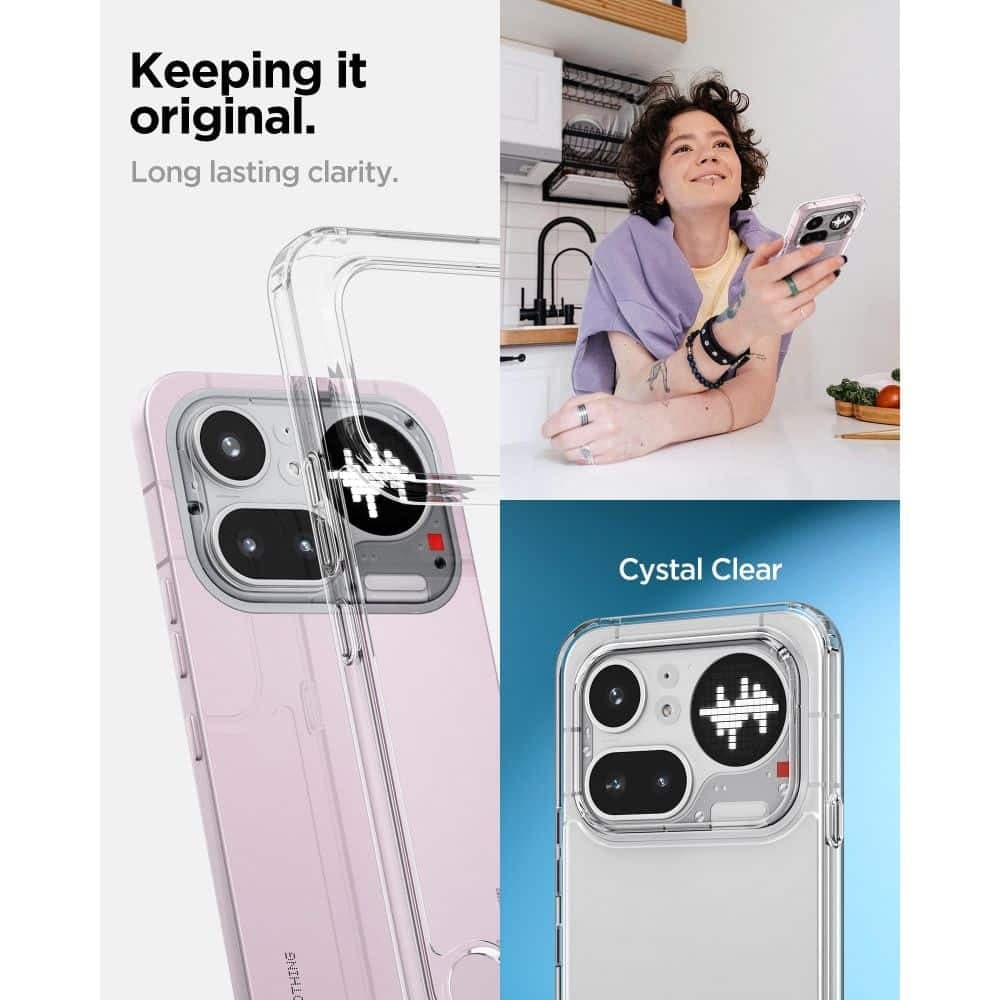 Spigen Ultra Hybrid - θήκη για Nothing Phone (4a) Pro - Διάφανο 6