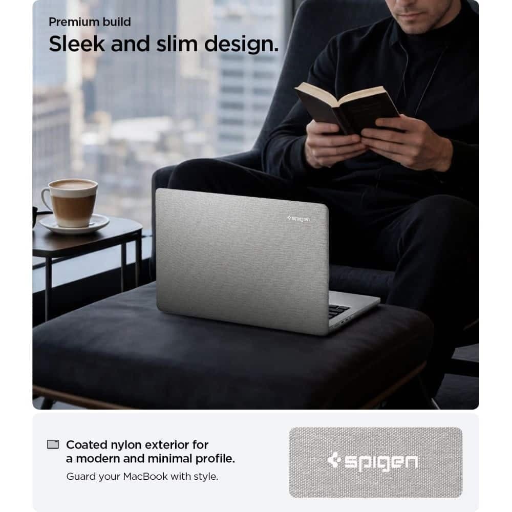 Spigen Urban Fit για MacBook Pro 14 M1-M5 / M5 Pro / M5 Pro Max 2021-2026 - Χρώμα Γκρι 7