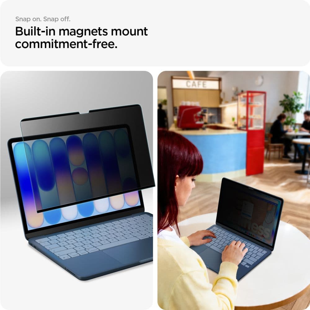 SPIGEN SAFE VIEW ΜΕΜΒΡΑΝΗ ΠΡΟΣΤΑΣΙΑΣ ΑΠΟΡΡΗΤΟΥ ΓΙΑ MACBOOK NEO 13 2026 6