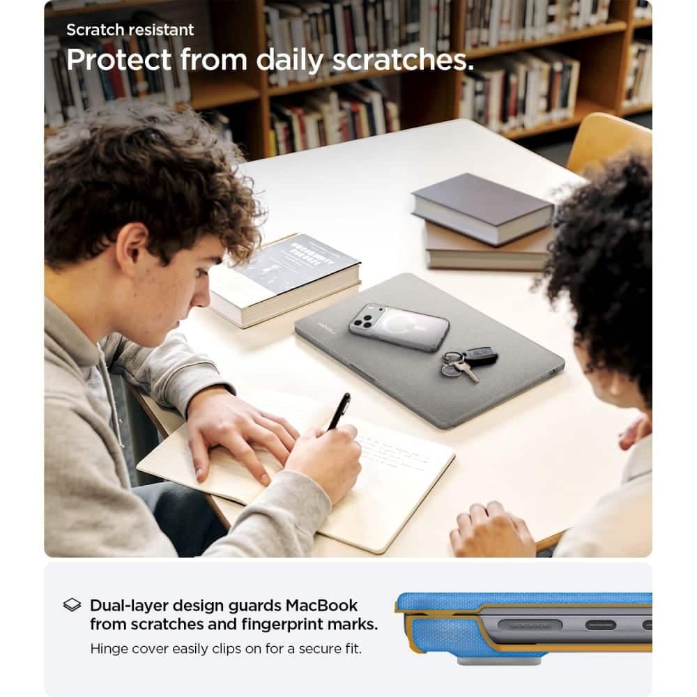 SPIGEN URBAN FIT MACBOOK AIR 13 M2-M5 2023-2026 ΧΡΩΜΑ ΓΚΡΙ 9