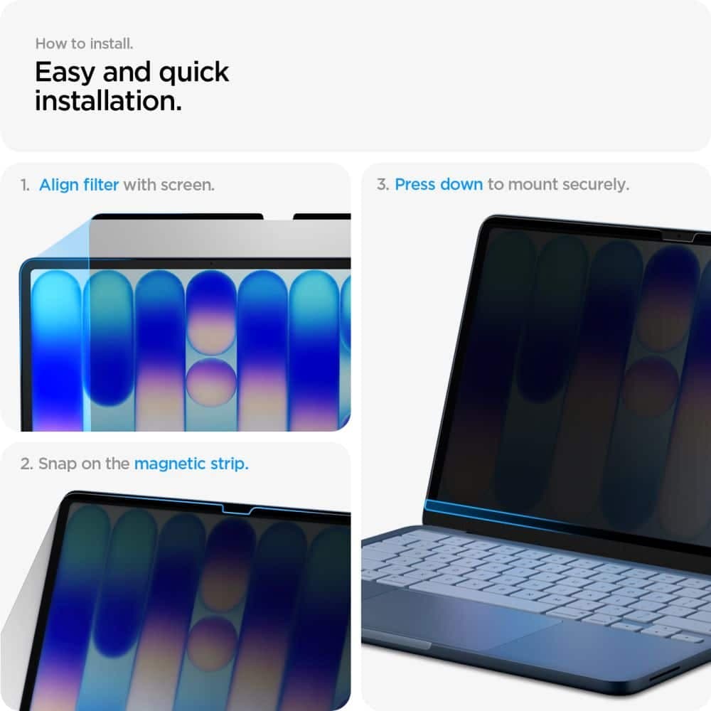 SPIGEN SAFE VIEW ΜΕΜΒΡΑΝΗ ΠΡΟΣΤΑΣΙΑΣ ΑΠΟΡΡΗΤΟΥ ΓΙΑ MACBOOK NEO 13 2026 9