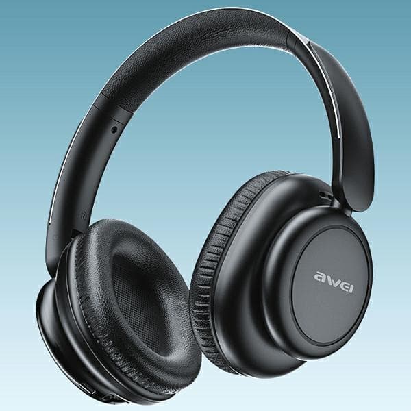 Ακουστικά Bluetooth AWEI A996 Pro ANC Over-Ear, μαύρα 2