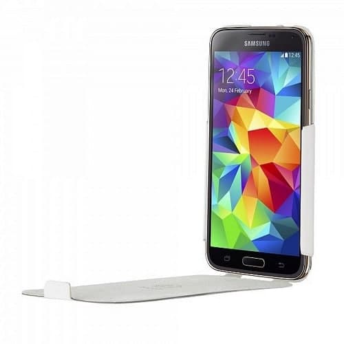 Bugatti Ultrathin Geneva - θήκη για Samsung Galaxy S5 - Λευκό