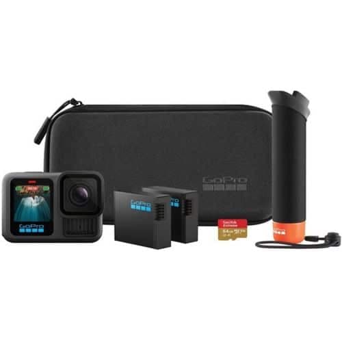 Κάμερα δράσης GoPro HERO13 μαύρη 27 MPx 5.3K 60fps Πακέτο αξεσουάρ, μαύρη EU 3