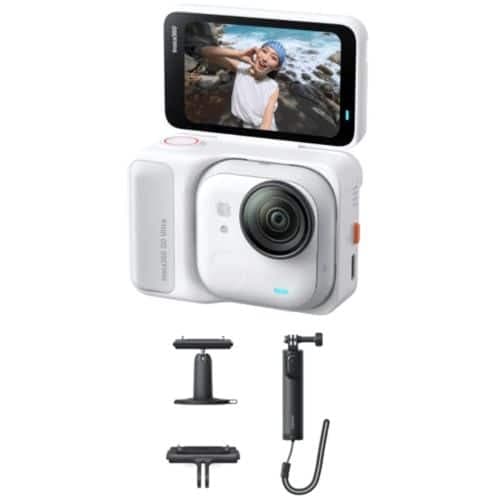 Κάμερα δράσης Insta360 GO Ultra 4K Creator Bundle Arctic White EU