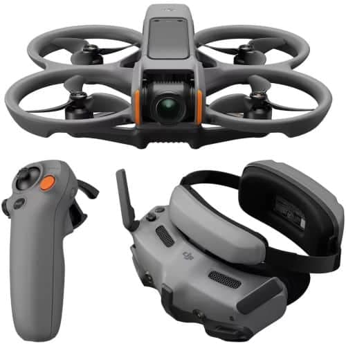 DJI Drone Avata 2 Fly More Combo (Μία μπαταρία) με κάμερα 4K/ 60fps, Σκούρο γκρι EU (CP.FP.00000150.01)