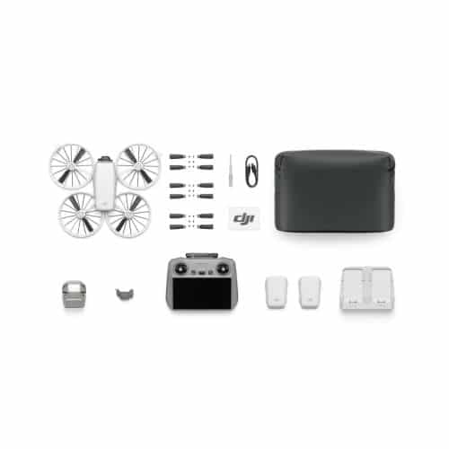 DJI Drone Flip Fly More Combo με κάμερα 48 MPx 100 fps και τηλεχειριστήριο DJI RC2, ανοιχτό γκρι EU (CP.FP.00000181.01)