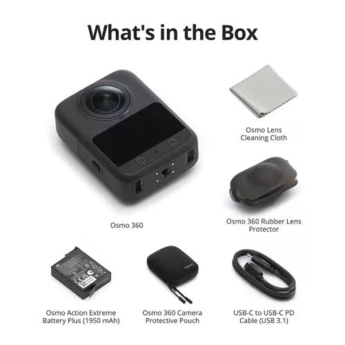 Κάμερα δράσης DJI Osmo 360 Standard Combo Black EU (CP.OS.00000441.04) 2
