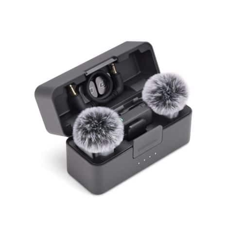 Ασύρματο σετ μικροφώνου DJI Mini 2 (2TX + 1RX + θήκη φόρτισης) Μαύρο EU (CP.RN.00000529.01)