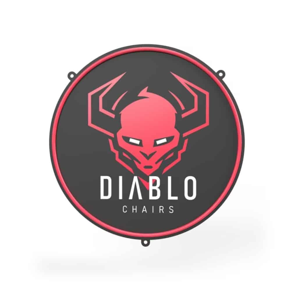 Diablo LED Neon για αίθουσα παιχνιδιών