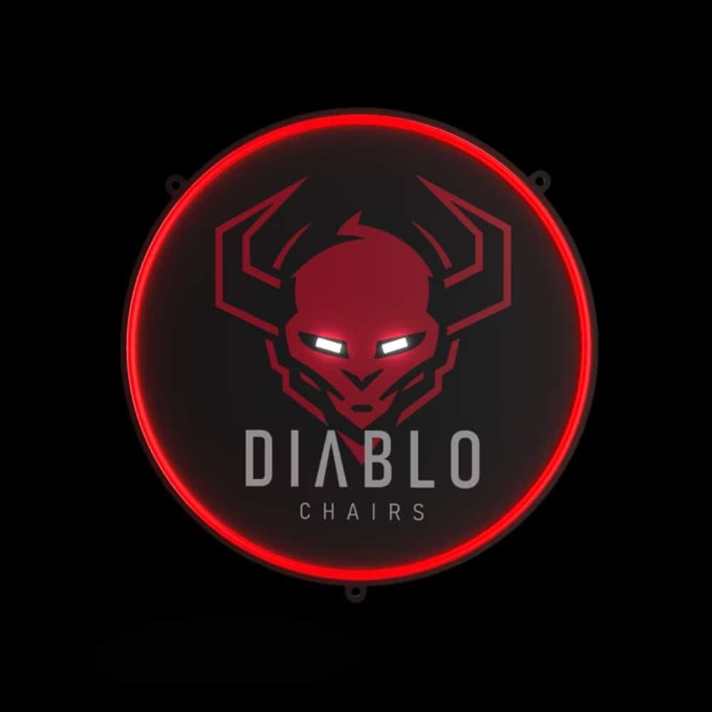 Diablo LED Neon για αίθουσα παιχνιδιών 2