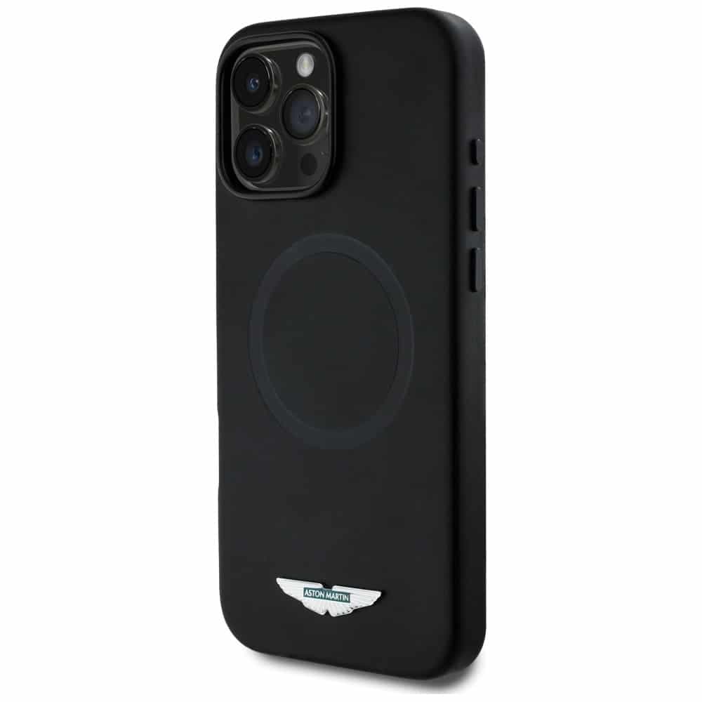 Aston Martin HC FW Logo - θήκη για Apple iPhone 16 Pro Max - Μαύρο 2
