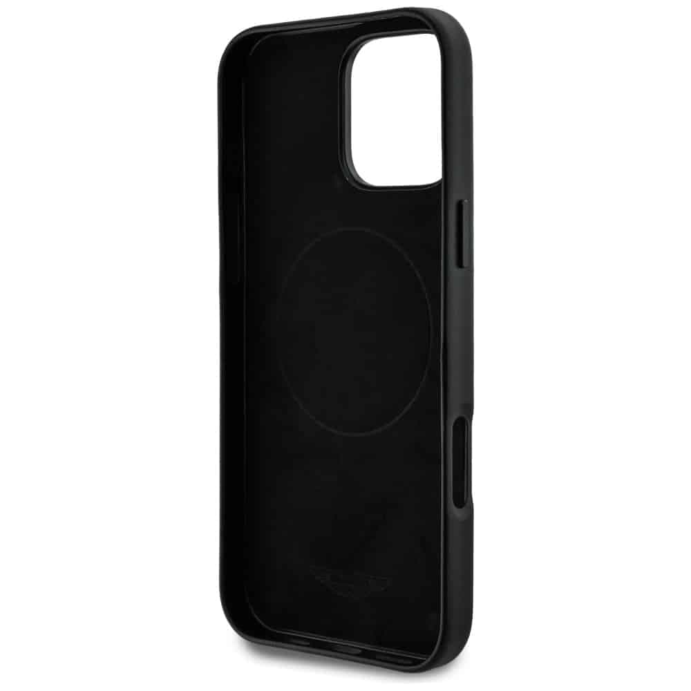 Aston Martin HC FW Logo - θήκη για Apple iPhone 16 Pro Max - Μαύρο 7