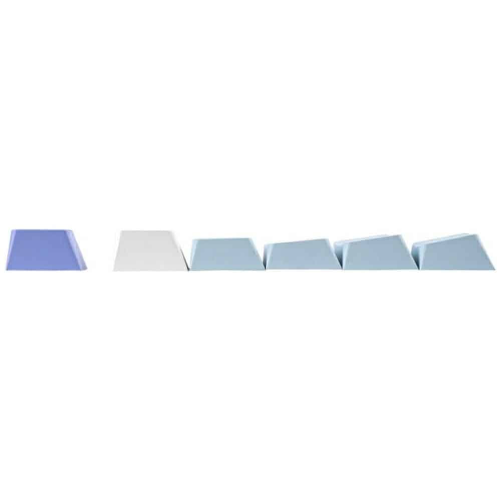 Μηχανικό πληκτρολόγιο Epomaker TH99 Creamy Jade Switch λευκό-μπλε 10