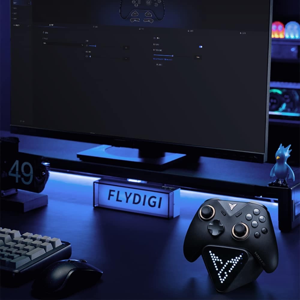 Παγκόσμιο χειριστήριο για παιχνίδια Bluetooth Flydigi VADER 5 PRO μαύρο 5