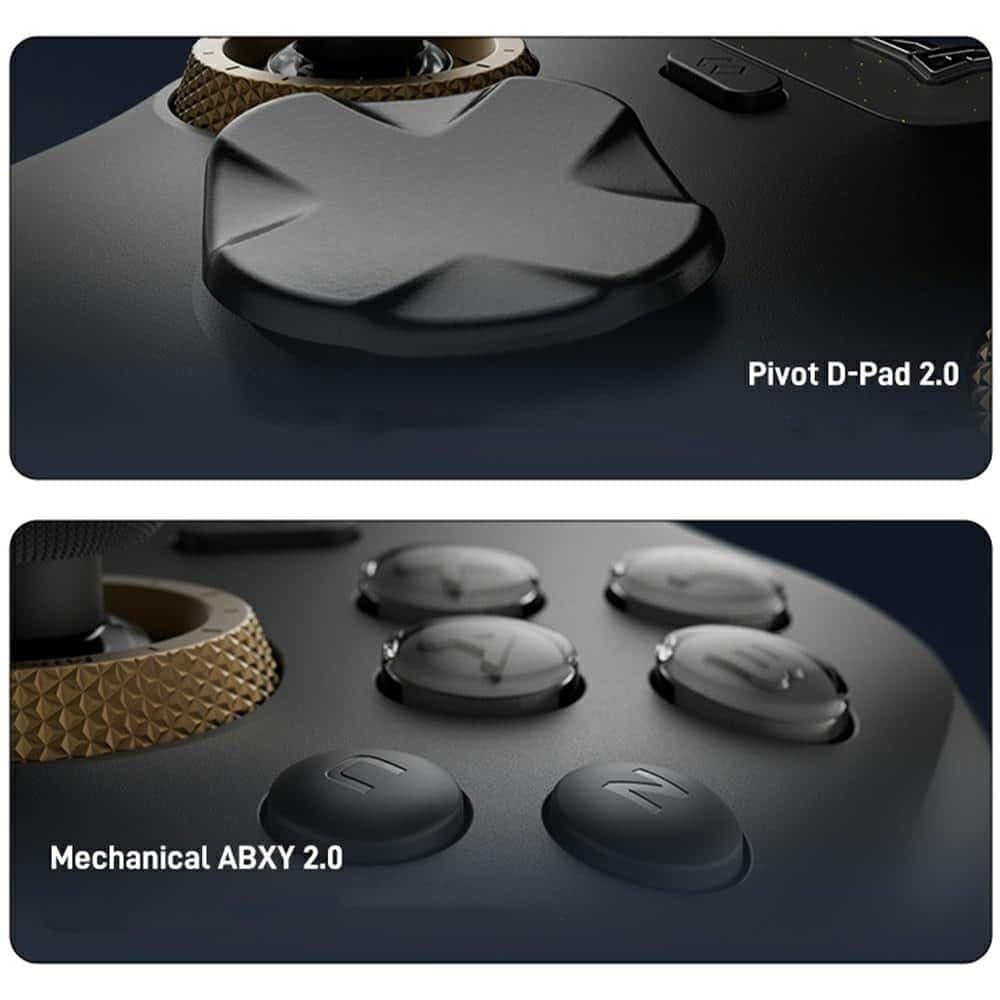 Παγκόσμιο χειριστήριο για παιχνίδια Bluetooth Flydigi VADER 5 PRO μαύρο 7