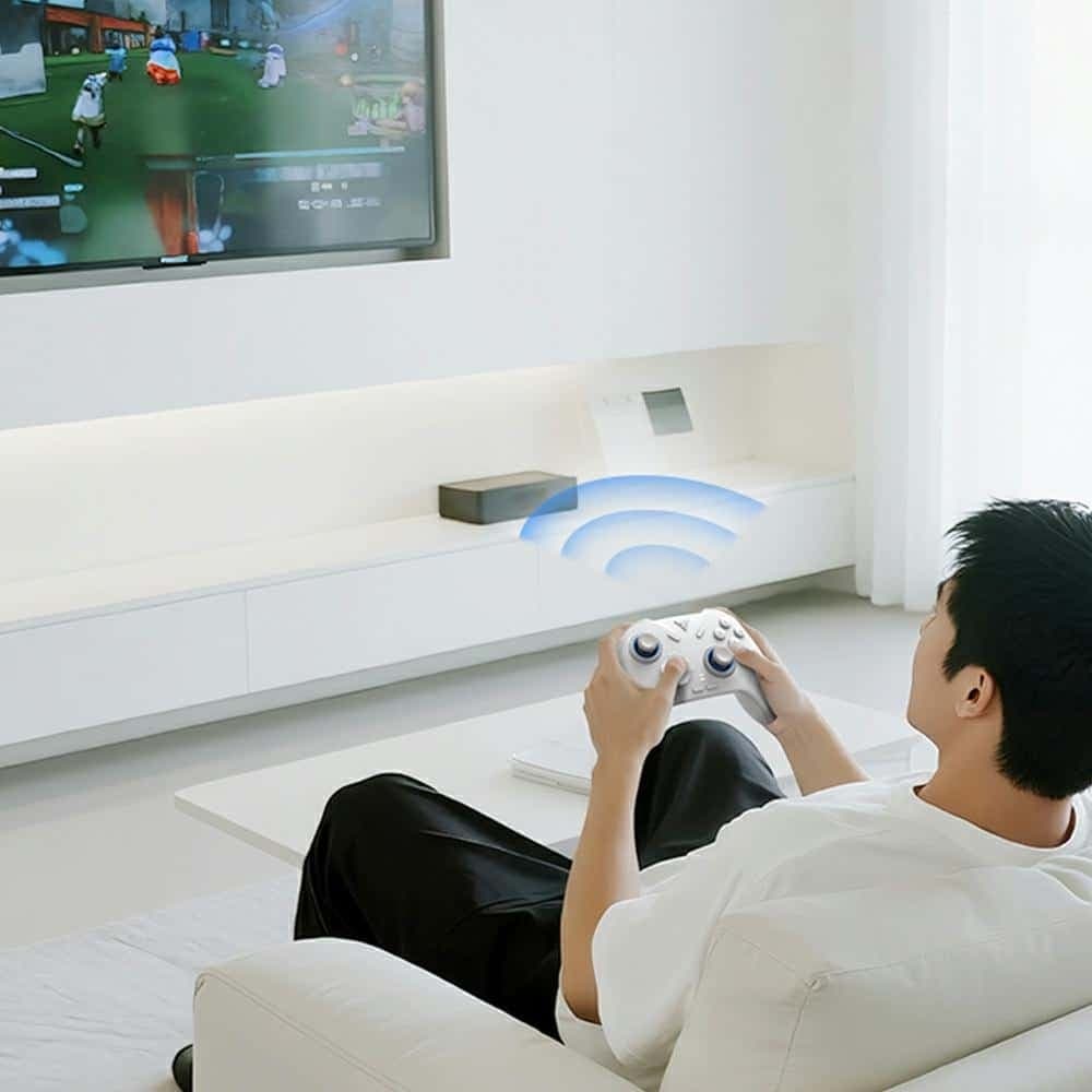 Universal χειριστήριο για παιχνίδια Bluetooth Flydigi DIREWOLF 4 λευκό 5
