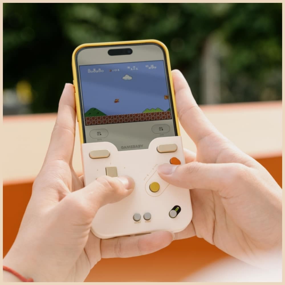 GAMEBABY GAMEBABY - θήκη για Apple iPhone 16 Pro Max - Κίτρινο 6