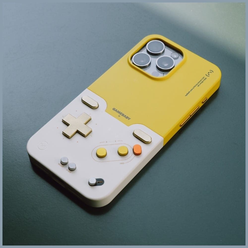 GAMEBABY GAMEBABY - θήκη για Apple iPhone 16 Pro Max - Κίτρινο 10