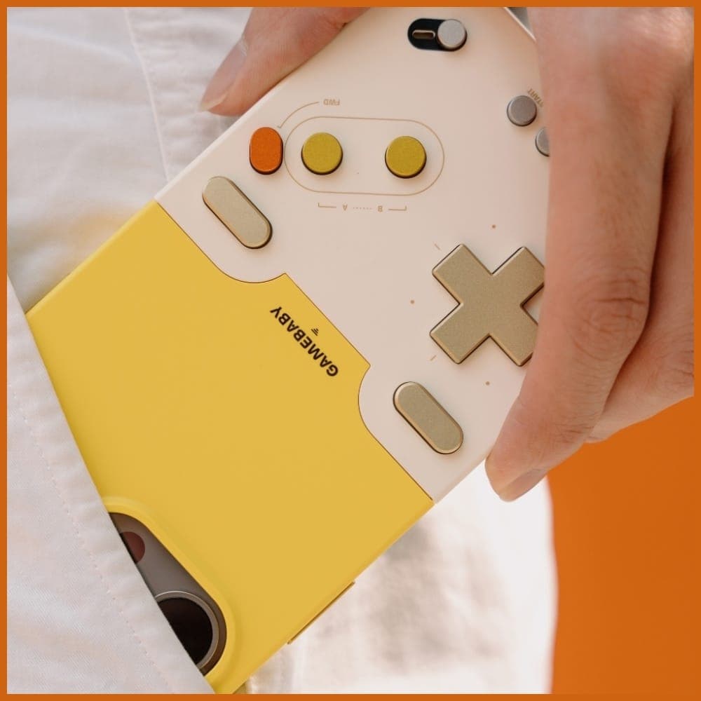 GAMEBABY GAMEBABY - θήκη για Apple iPhone 16 Pro Max - Κίτρινο 12
