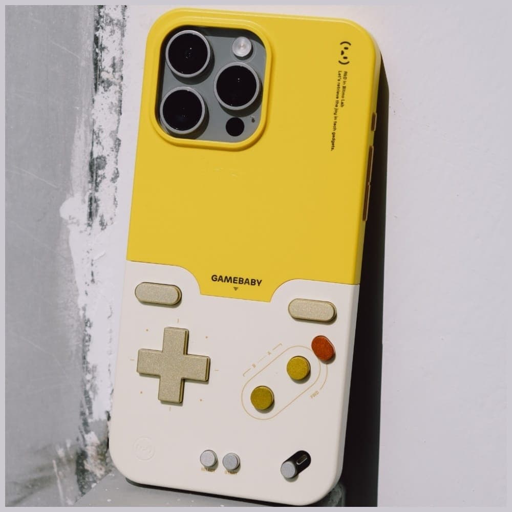 GAMEBABY GAMEBABY - θήκη για Apple iPhone 16 Pro Max - Κίτρινο 13