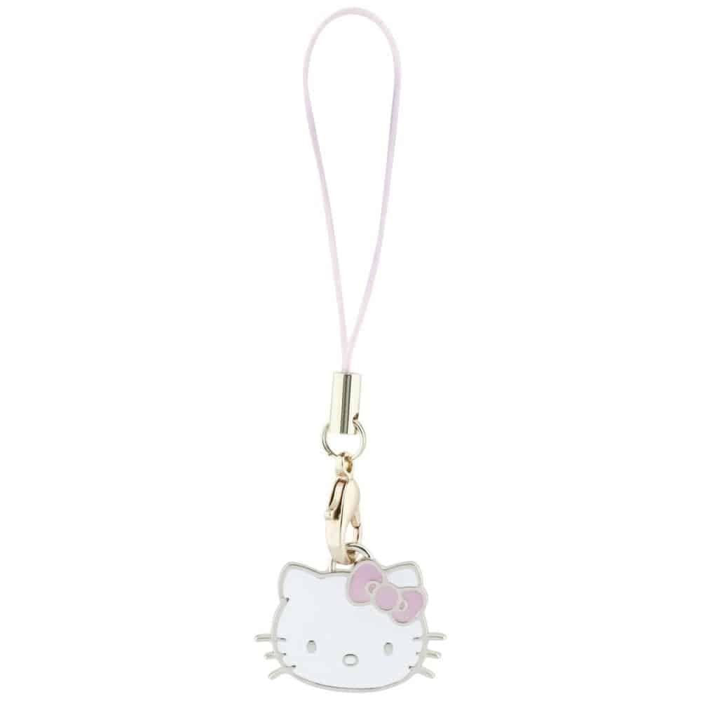 Λουράκι τηλεφώνου Hello Kitty HKCPMKHP ροζ με κεφαλή γάτας