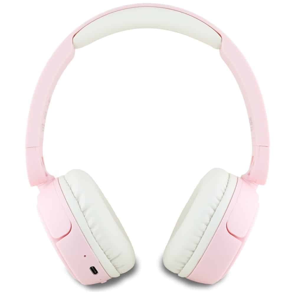 Ακουστικά Bluetooth Hello Kitty με λογότυπο προσώπου ροζ 3