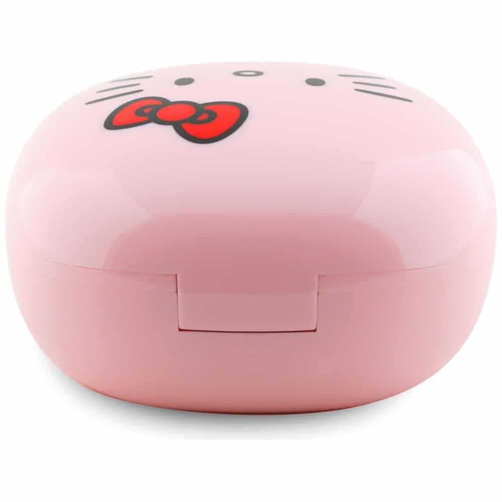 Ακουστικά TWS Hello Kitty O με γυαλιστερό φινίρισμα σε ροζ χρώμα 3