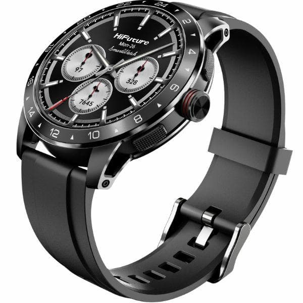 Έξυπνο ρολόι HiFuture Flex2/μαύρο (HSSW5BK)
