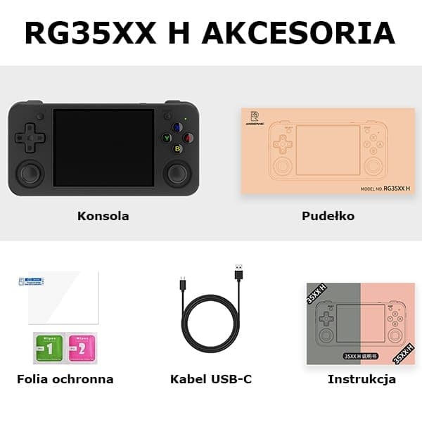 Κονσόλα Anbernic RG35XX H μαύρη 3