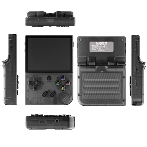 Κονσόλα Anbernic RG35XX Plus ημιδιαφανής μαύρη 2