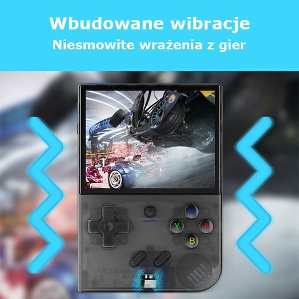 Κονσόλα Anbernic RG35XX Plus ημιδιαφανής μαύρη 7