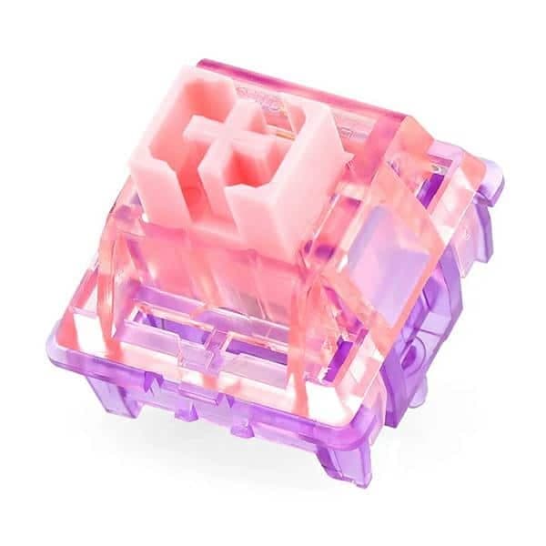 Μηχανικό πληκτρολόγιο Epomaker Shadow-X Flamingo Switch μαύρο-ασημί 6