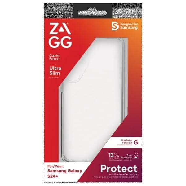 ZAGG Crystal Palace - θήκη για Samsung Galaxy S24+ - Διάφανο 9