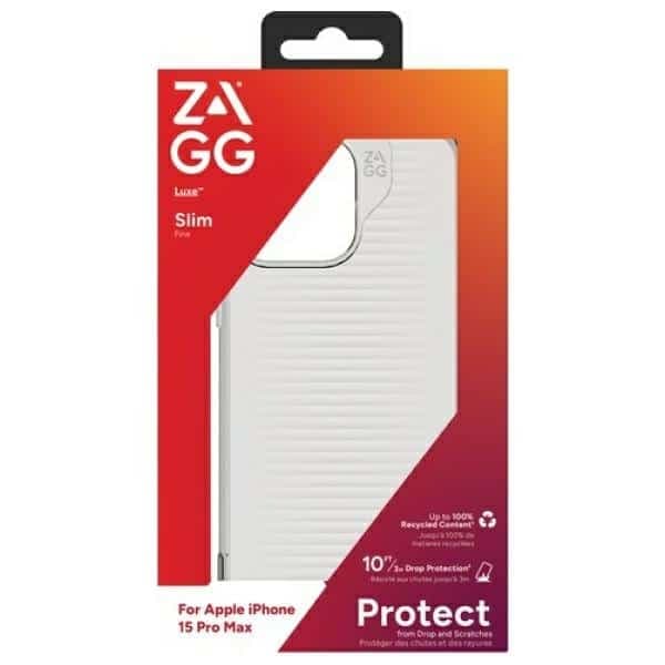 Θήκη ZAGG Luxe για iPhone 15 Pro Max Διαφανής 5