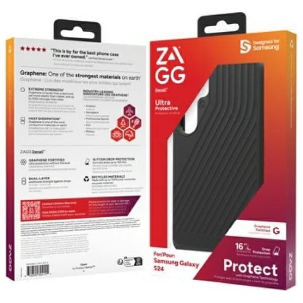 ZAGG Denali - θήκη για Samsung Galaxy S24 - Μαύρο 3