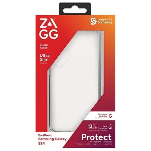 ZAGG Crystal Palace - θήκη για Samsung Galaxy S24 - Διάφανο 8